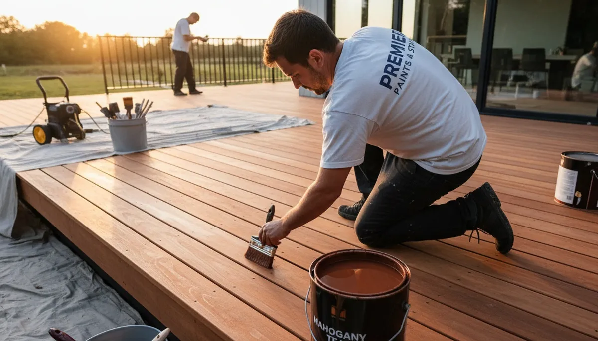 Professional deck staining and painting in Duluth, MN for weather-resistant wood protection