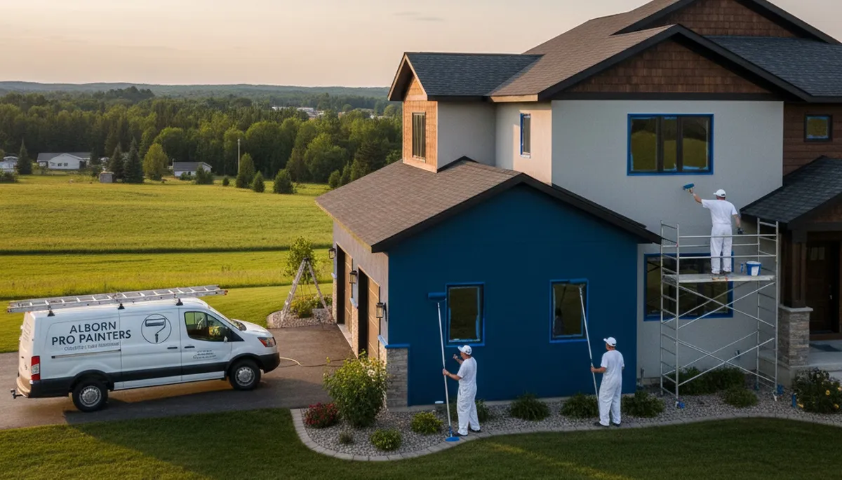Professional house painters in Duluth, MN providing interior and exterior painting services