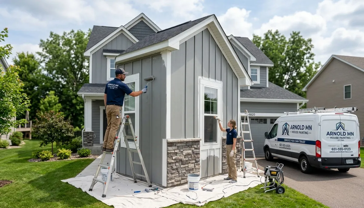 Professional house painters in Duluth MN providing exterior and interior home painting services