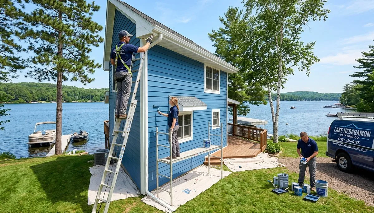 Professional house painters providing exterior home painting in Duluth MN