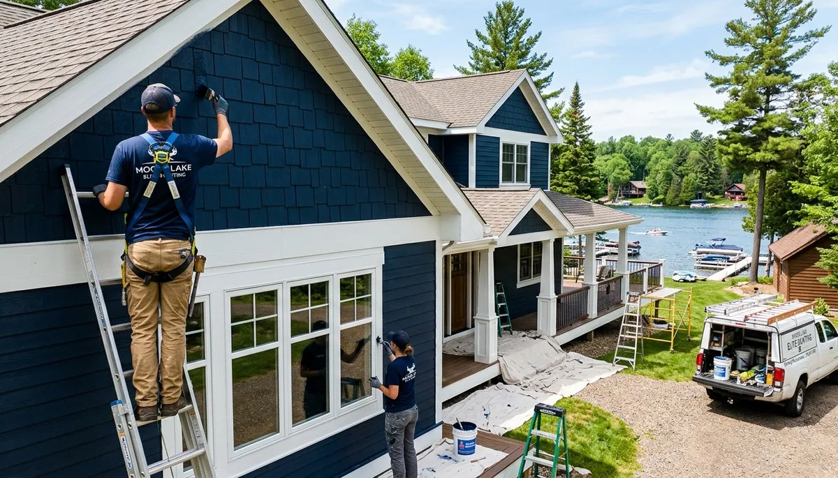 Professional house painters in Duluth MN providing exterior home painting services